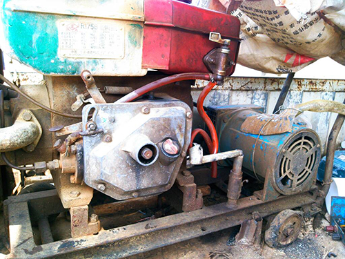 和田县单杠柴油机发电机出租